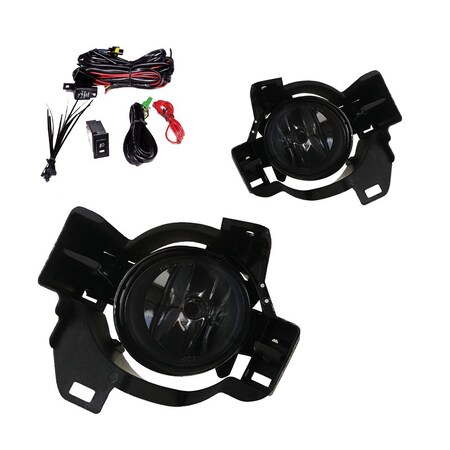 Fog Light - Clear - Wiring Kit Included
